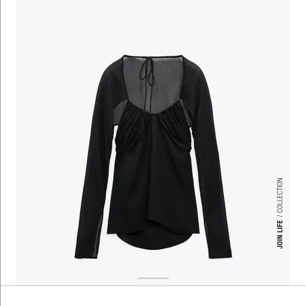 Zara Arm Warmer Top